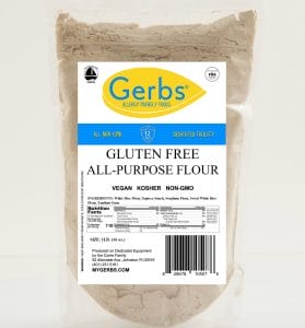 Gerbs Gluten Free All Purpose Flour. Allergy-Friendly Baking 101: Safe Chocolate Chips, Pantry Essentials